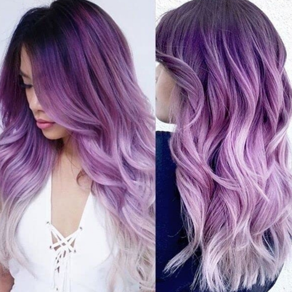 NWT Purple Ombre Wig